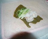 豚しゃぶと野菜の抹茶くるくる巻き作り方4写真