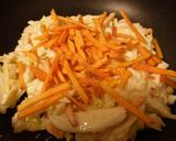 カラムーチョ入りお好み焼き作り方2写真