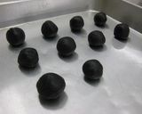 黒ゴマ パンダ 団子作り方2写真