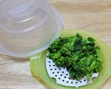 菜の花の玉子あんかけ豆腐作り方2写真
