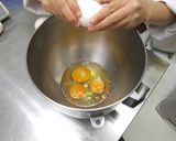 しっとりふわふわ 理系的ロールケーキ生地作り方4写真