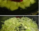 ■いかとトマトのにんにくスパゲティー■作り方3写真