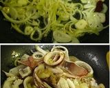 ■いかとトマトのにんにくスパゲティー■作り方4写真