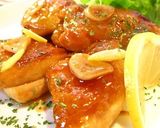 ■鶏肉のガーリックレモンバター照り焼き■作り方4写真
