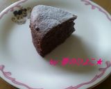 板チョコ４枚deトリュフ・ガトー作り方9写真