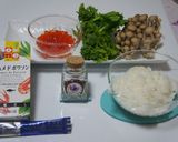 元気の出る サフランおかゆ作り方1写真