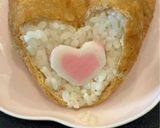酢飯不要　簡単ハートいなり寿司作り方3写真