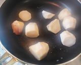 簡単🌟里芋の甘辛バター醤油炒め作り方4写真