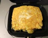 豆もやし卵じゃが芋のお焼ホットサンドパン作り方4写真