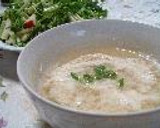 しっとり鶏ひき肉のスープ蒸し作り方6写真
