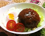 夫が愛する♡懐かしの煮込みハンバーグ作り方17写真
