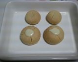 簡単！スノーボールクッキーでおひなさま☆作り方4写真