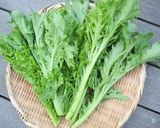 わさび菜と塩麹ハムのサラダ作り方4写真