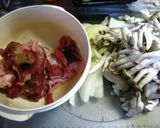 ■旨い！牛肉ときのこの甘辛焼きうどん■作り方1写真