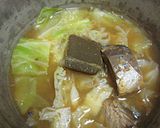 キャべさばカレー(さばの味噌煮缶詰使用)作り方3写真