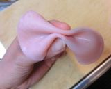 ハムで♥リボン♥作り方3写真