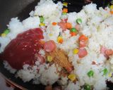 きのこのクリームソース～オムライス～作り方2写真
