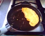 トロトロ仕立て！居酒屋風の納豆オムレツ作り方5写真