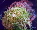 本場の味！鉄板焼き屋のとん平焼き作り方2写真