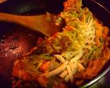 本場の味！鉄板焼き屋のとん平焼き作り方5写真