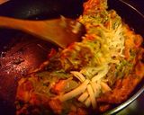 本場の味！鉄板焼き屋のとん平焼き作り方5写真