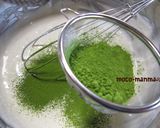 抹茶のレアチーズケーキ作り方7写真