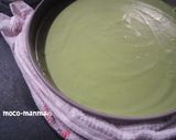 抹茶のレアチーズケーキ作り方15写真