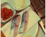 鱈のムニエル★トマトオニオンソース作り方1写真