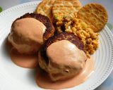 ツナ入りのハンバーグ作り方10写真