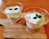 ヨーグルト豆腐のりんごジュレ乗せ作り方13写真
