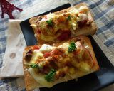 キャベツ軸×福神漬けの和風カレートースト作り方5写真
