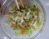 離乳食＊野菜たっぷりうどんのお好み焼き風作り方6写真