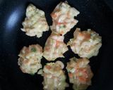離乳食＊野菜たっぷりうどんのお好み焼き風作り方7写真