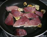 おつまみに☆ブリのガーリックレモン焼き作り方2写真
