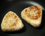 小腹がすいたら☆焼きおにぎりのシソ風味作り方3写真