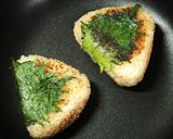 小腹がすいたら☆焼きおにぎりのシソ風味作り方4写真