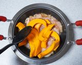鶏むね肉とかぼちゃのほったらかし♪作り方3写真