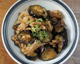 茄子と豚肉の醤油煮込み作り方9写真
