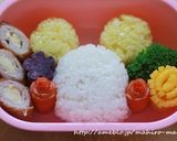 キャラ弁＊スマイルプリキュア　キャンディ作り方3写真