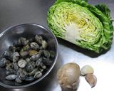 春キャベツとあさりのオイスターソース炒め作り方1写真