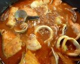 簡単ブイヤベース風？魚介のトマトソース煮作り方8写真