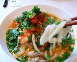 旨辛！「豚カルビうどん！」作り方4写真