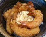 みんな喜ぶ♪エビフライ丼作り方6写真