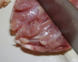 鶏と新じゃがの照り煮柚子風味作り方3写真