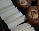 椎茸とネギの焼き浸し柚子風味作り方4写真