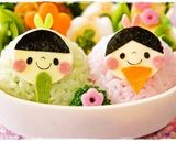 ＊キャラ弁＊　ひな祭りに✿おひなさま作り方4写真