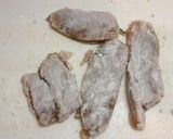 ★簡単★鶏胸肉の梅肉挟み焼き♪作り方4写真