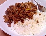 市販カレールーOK♪カレーミートパスタ作り方7写真