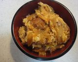 我が家の油麩丼☆作り方6写真
