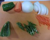 ３種野菜とねこぶまんまの☆塩麹炒め作り方2写真
